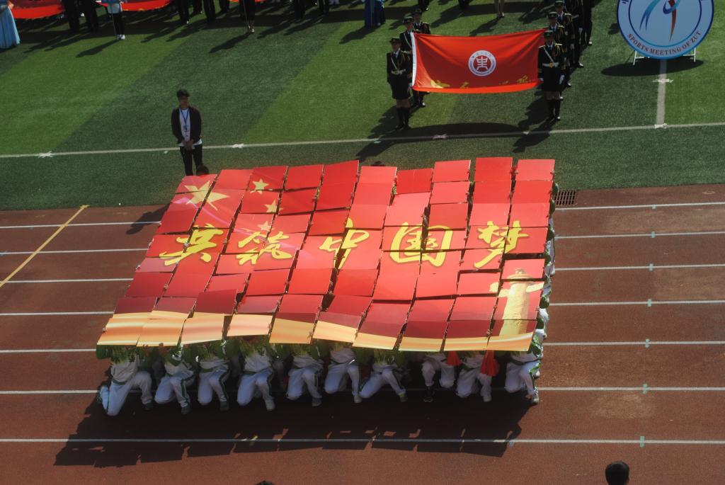 图为公司方阵展示